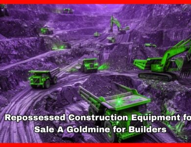 Repossessed Construction Equipment for Sale A Goldmine for Builders