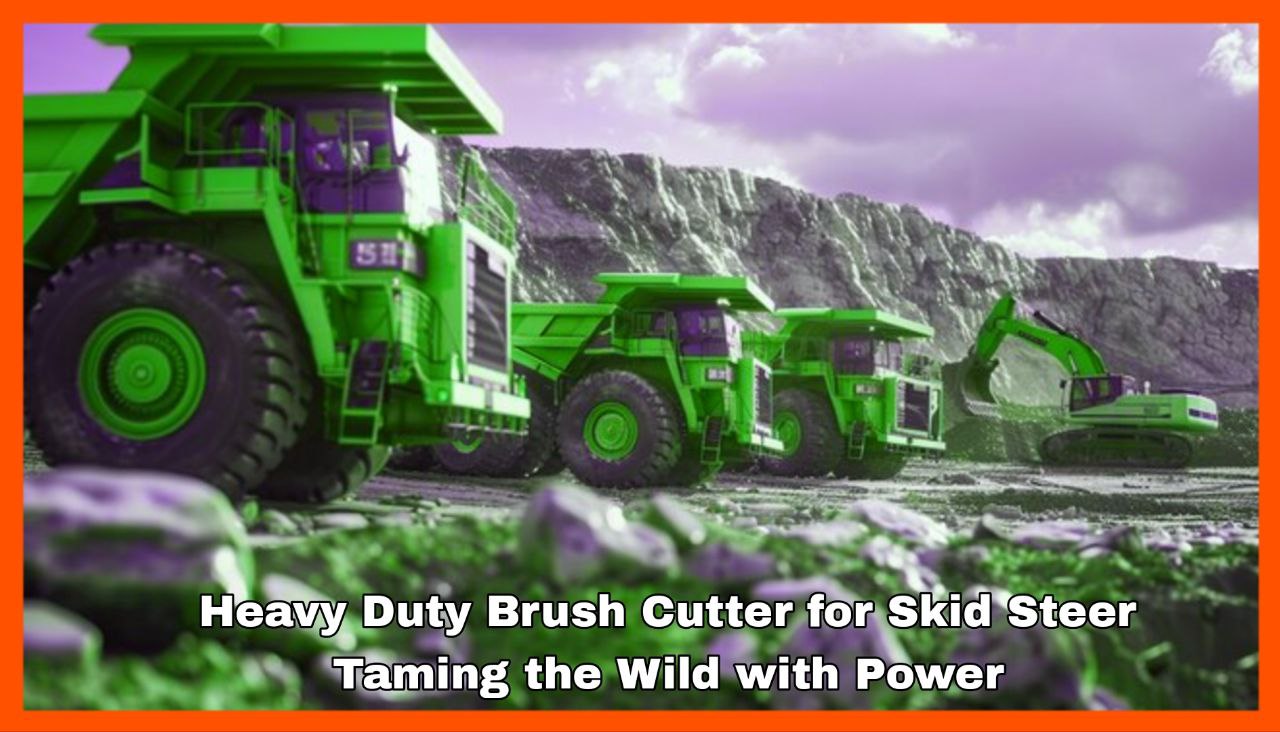 Heavy Duty Brush Cutter for Skid Steer Taming the Wild with Power