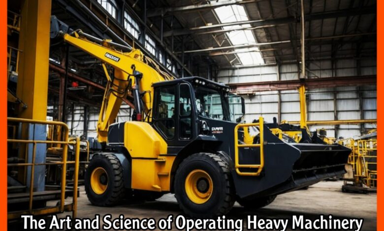 The Art and Science of Operating Heavy Machinery