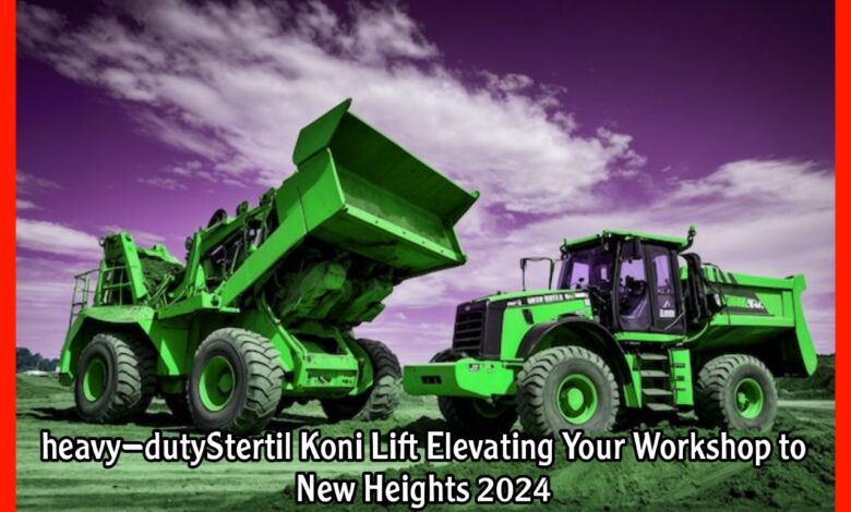 Stertil Koni Lift Elevating Your Workshop to New Heights 2024