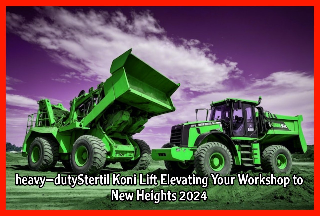 Stertil Koni Lift Elevating Your Workshop to New Heights 2024