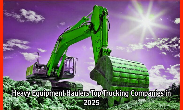 Heavy Equipment Haulers Top Trucking Companies in 2025
